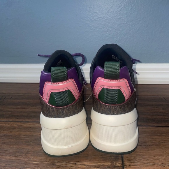 RARE Chunky y2k sneakers Michael Kors sneakers y2k style platform sneakers - Picture 6 of 11